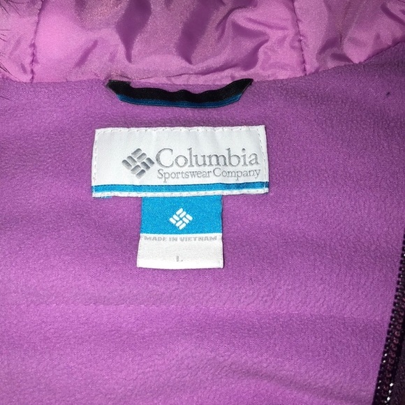 Cute light Winter Columbia Coat Sz L - Picture 4 of 6